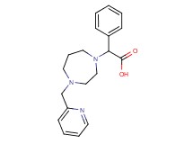 phenyl[4-(pyridin-2-ylmethyl)-1,4-diazepan-1-yl]acetic acid