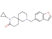 8-(1-benzofuran-5-ylmethyl)-2-cyclopropyl-2,8-diazaspiro[5.5]undecan-3-one