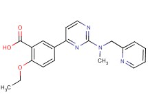 2-ethoxy-5-{2-[methyl(pyridin-2-ylmethyl)amino]pyrimidin-4-yl}benzoic acid