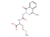 N-[(4-methyl-1-oxo-2(1H)-phthalazinyl)acetyl]methionine