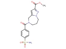 methyl 5-[4-(aminosulfonyl)benzoyl]-5,6,7,8-tetrahydro-4H-pyrazolo[1,5-a][1,4]diazepine-2-carboxylate