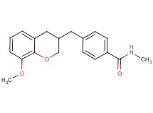 4-[(8-methoxy-3,4-dihydro-2H-chromen-3-yl)methyl]-N-methylbenzamide