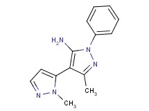 2,3'-dimethyl-1'-phenyl-1'H,2H-3,4'-bipyrazol-5'-amine