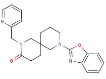 8-(1,3-benzoxazol-2-yl)-2-(pyridin-2-ylmethyl)-2,8-diazaspiro[5.5]undecan-3-one