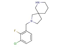 2-(3-chloro-2-fluorobenzyl)-2,7-diazaspiro[4.5]decane dihydrochloride