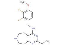 N-(2,3-difluoro-4-methoxybenzyl)-2-ethyl-6,7,8,9-tetrahydro-5H-pyrimido[4,5-d]azepin-4-amine dihydrochloride