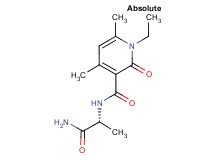 N-[(1R)-2-amino-1-methyl-2-oxoethyl]-1-ethyl-4,6-dimethyl-2-oxo-1,2-dihydropyridine-3-carboxamide