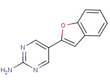 5-(1-benzofuran-2-yl)pyrimidin-2-amine