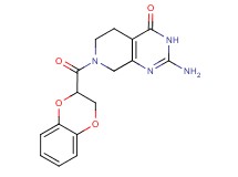 2-amino-7-(2,3-dihydro-1,4-benzodioxin-2-ylcarbonyl)-5,6,7,8-tetrahydropyrido[3,4-d]pyrimidin-4(3H)-one