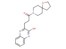 3-[3-(1-oxa-8-azaspiro[4.5]dec-8-yl)-3-oxopropyl]-2-quinoxalinol