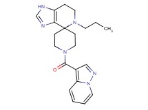5-propyl-1'-(pyrazolo[1,5-a]pyridin-3-ylcarbonyl)-1,5,6,7-tetrahydrospiro[imidazo[4,5-c]pyridine-4,4'-piperidine]