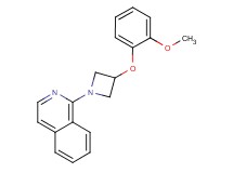 1-[3-(2-methoxyphenoxy)-1-azetidinyl]isoquinoline