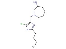 1-[(2-butyl-5-chloro-1H-imidazol-4-yl)methyl]-3-azepanamine dihydrochloride