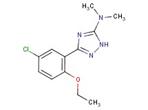 3-(5-chloro-2-ethoxyphenyl)-N,N-dimethyl-1H-1,2,4-triazol-5-amine