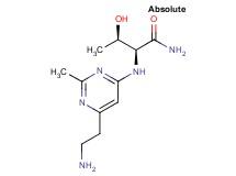 (2S,3R)-2-{[6-(2-aminoethyl)-2-methylpyrimidin-4-yl]amino}-3-hydroxybutanamide