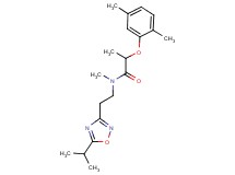 2-(2,5-dimethylphenoxy)-N-[2-(5-isopropyl-1,2,4-oxadiazol-3-yl)ethyl]-N-methylpropanamide