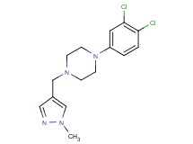 1-(3,4-dichlorophenyl)-4-[(1-methyl-1H-pyrazol-4-yl)methyl]piperazine