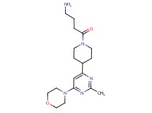 (4-{4-[2-methyl-6-(4-morpholinyl)-4-pyrimidinyl]-1-piperidinyl}-4-oxobutyl)amine dihydrochloride