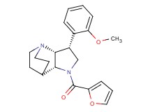 (3R*,3aR*,7aR*)-1-(2-furoyl)-3-(2-methoxyphenyl)octahydro-4,7-ethanopyrrolo[3,2-b]pyridine