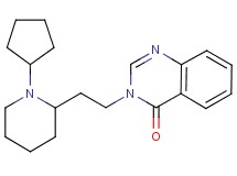 3-[2-(1-cyclopentylpiperidin-2-yl)ethyl]quinazolin-4(3H)-one