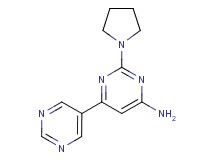 2-pyrrolidin-1-yl-4,5'-bipyrimidin-6-amine