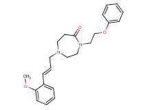 1-[(2E)-3-(2-methoxyphenyl)-2-propen-1-yl]-4-(2-phenoxyethyl)-1,4-diazepan-5-one