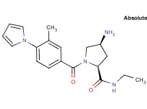 (4S)-4-amino-N-ethyl-1-[3-methyl-4-(1H-pyrrol-1-yl)benzoyl]-L-prolinamide