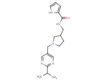 N-({1-[(2-isopropylpyrimidin-5-yl)methyl]pyrrolidin-3-yl}methyl)-1H-pyrrole-2-carboxamide