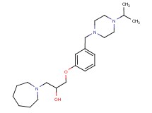 1-azepan-1-yl-3-{3-[(4-isopropylpiperazin-1-yl)methyl]phenoxy}propan-2-ol