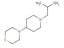 4-(1-isobutyl-4-piperidinyl)thiomorpholine
