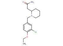 2-[1-(3-chloro-4-ethoxybenzyl)piperidin-2-yl]acetamide