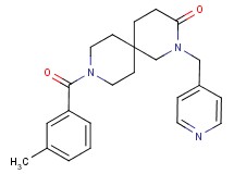 9-(3-methylbenzoyl)-2-(pyridin-4-ylmethyl)-2,9-diazaspiro[5.5]undecan-3-one