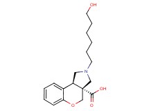 (3aR*,9bR*)-2-(6-hydroxyhexyl)-1,2,3,9b-tetrahydrochromeno[3,4-c]pyrrole-3a(4H)-carboxylic acid