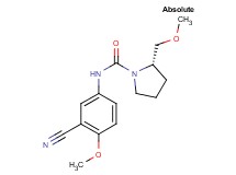 (2S)-N-(3-cyano-4-methoxyphenyl)-2-(methoxymethyl)pyrrolidine-1-carboxamide
