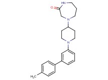 4-[1-(4'-methyl-3-biphenylyl)-4-piperidinyl]-1,4-diazepan-2-one
