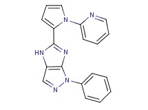 1-phenyl-5-(1-pyridin-2-yl-1H-pyrrol-2-yl)-1,4-dihydroimidazo[4,5-c]pyrazole