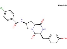 4-chloro-N-[(3S,7S,8aS)-3-(4-hydroxybenzyl)-1,4-dioxooctahydropyrrolo[1,2-a]pyrazin-7-yl]benzamide