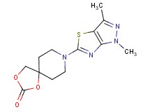 8-(1,3-dimethyl-1H-pyrazolo[3,4-d][1,3]thiazol-5-yl)-1,3-dioxa-8-azaspiro[4.5]decan-2-one