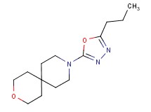 9-(5-propyl-1,3,4-oxadiazol-2-yl)-3-oxa-9-azaspiro[5.5]undecane