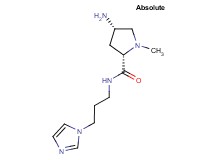 (2S,4S)-4-amino-N-[3-(1H-imidazol-1-yl)propyl]-1-methylpyrrolidine-2-carboxamide