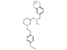 (3,4-dimethoxybenzyl)({1-[2-(4-methoxyphenyl)ethyl]-3-piperidinyl}methyl)methylamine