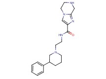 N-[2-(3-phenyl-1-piperidinyl)ethyl]-5,6,7,8-tetrahydroimidazo[1,2-a]pyrazine-2-carboxamide