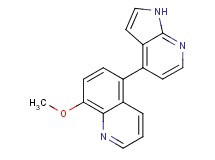 8-methoxy-5-(1H-pyrrolo[2,3-b]pyridin-4-yl)quinoline