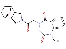 1-methyl-4-{2-[(1R*,2R*,6S*,7S*)-10-oxa-4-azatricyclo[5.2.1.0~2,6~]dec-4-yl]-2-oxoethyl}-3,4-dihydro-1H-1,4-benzodiazepine-2,5-dione