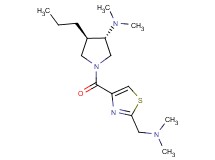(3S*,4R*)-1-({2-[(dimethylamino)methyl]-1,3-thiazol-4-yl}carbonyl)-N,N-dimethyl-4-propyl-3-pyrrolidinamine