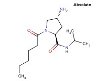 (4R)-4-amino-1-hexanoyl-N-isopropyl-L-prolinamide