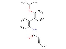 (2E)-N-(2'-isopropoxybiphenyl-2-yl)but-2-enamide