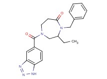 1-(1H-1,2,3-benzotriazol-5-ylcarbonyl)-4-benzyl-3-ethyl-1,4-diazepan-5-one