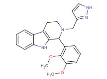 1-(2,3-dimethoxyphenyl)-2-(1H-pyrazol-3-ylmethyl)-2,3,4,9-tetrahydro-1H-beta-carboline
