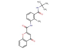 N-{3-[(tert-butylamino)carbonyl]-2-methylphenyl}-4-oxo-4H-chromene-2-carboxamide